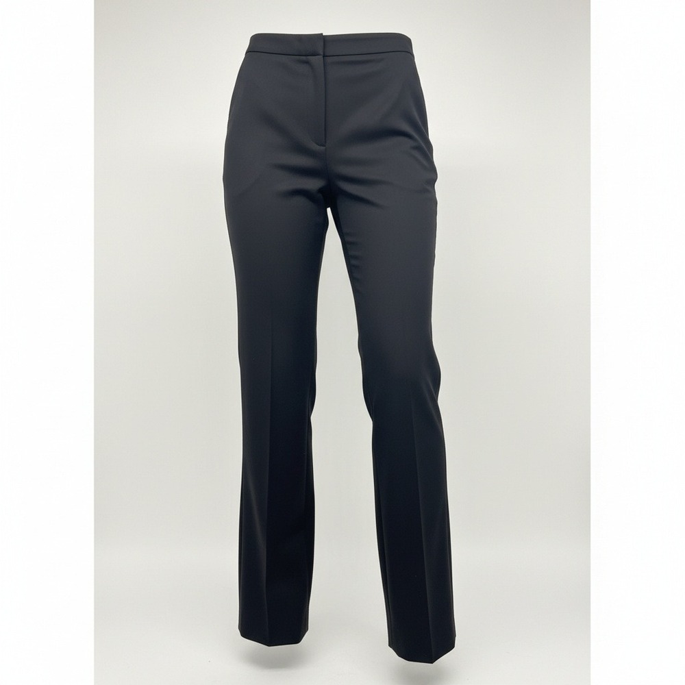 Brooks Brothers Caroline Fit Black Wool Blend Dress Pants Womens 14P‎ Petite
